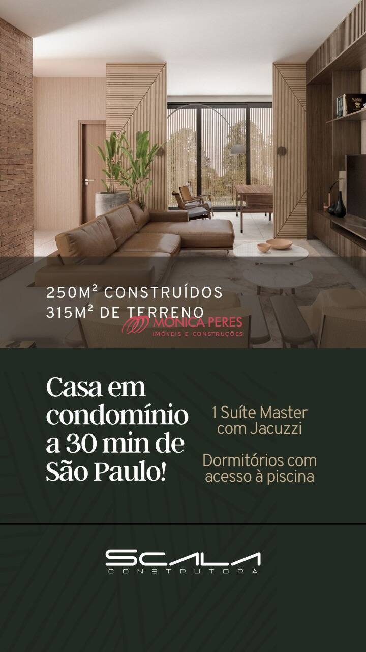 Casa Condomínio Brisas da Mata - Jundiaí - Entrega Janeiro 2022 -  Imobiliária e Construtora Mônica Peres em Itupeva